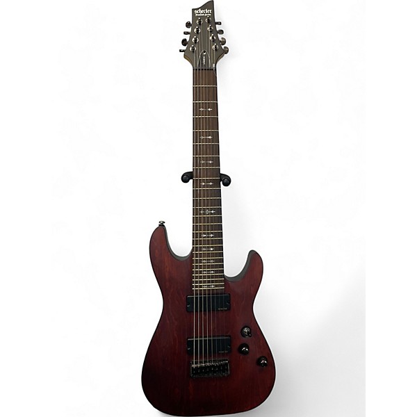 Used Schecter Guitar Research Used Schecter Guitar Research Omen 8 Natural Solid Body Electric Guitar