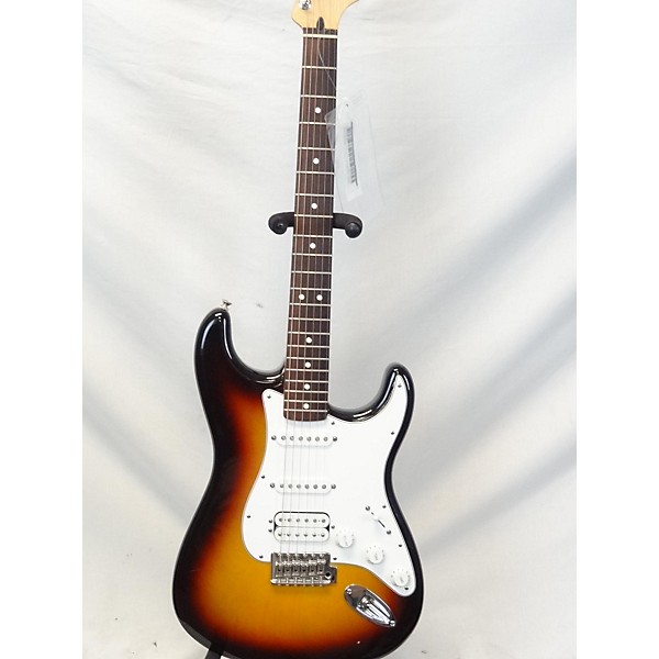 Used Fender Used Fender Standard Stratocaster HSS Brown Sunburst Solid Body Electric Guitar