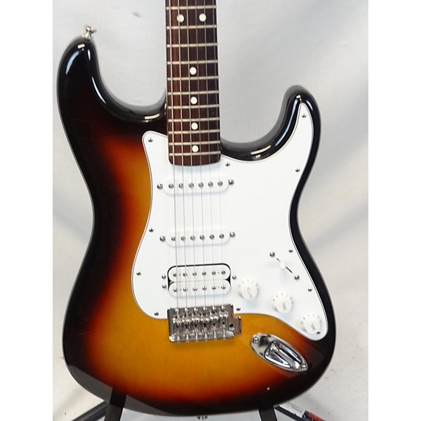 Used Fender Used Fender Standard Stratocaster HSS Brown Sunburst Solid Body Electric Guitar