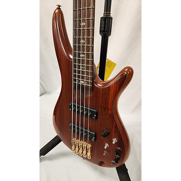 Used Ibanez Used Ibanez SR1405E 5 String Natural Electric Bass Guitar