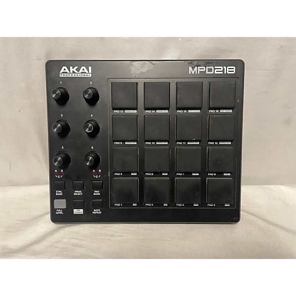 Used Akai Professional Used Akai Professional MPD218 MIDI Controller