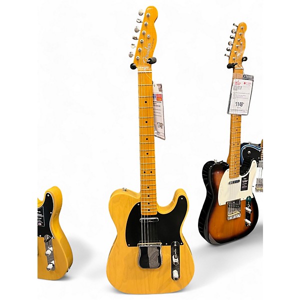 Used Fender Used Fender AMERICAN VINTAGE II 1951 TELECASTER Butterscotch Blonde Solid Body Electric Guitar