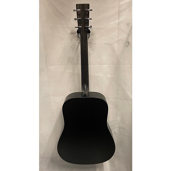 Used Martin Used Martin DX Johnny Cash Black Acoustic Electric Guitar