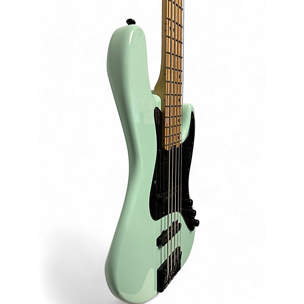 Used Schecter Guitar Research Used Schecter Guitar Research J5 Seafoam Green Electric Bass Guitar