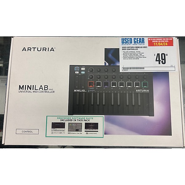 Used Arturia Used Arturia Minilab MKII MIDI Controller