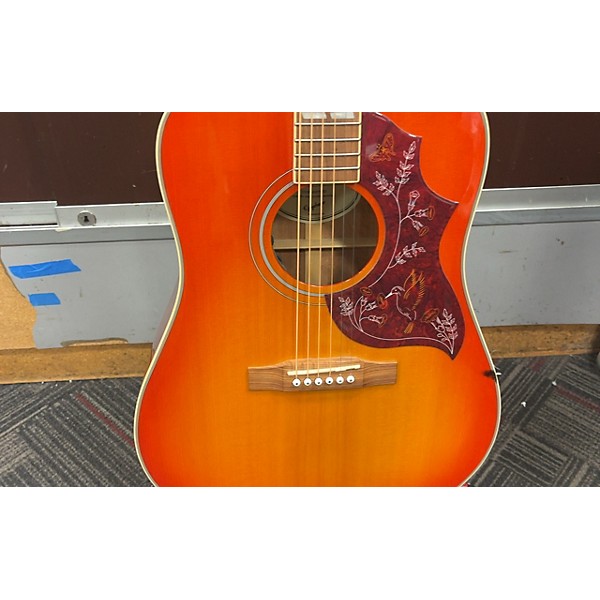 Used Epiphone Used Epiphone HUMMINGBIRD STUDIO 2 Color Sunburst Acoustic Guitar