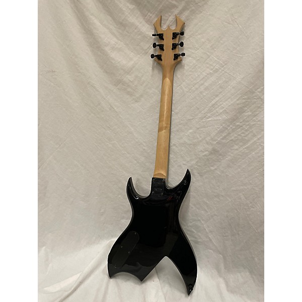 Used B.C. Rich Used B.C. Rich Bich Special Edition Black And White Solid Body Electric Guitar