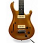 Used FLAXWOOD LIEKKI Orange Hollow Body Electric Guitar