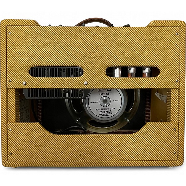 Used Fender Eric Clapton Signature Tremolux 1x12 12W Handwired Tube Guitar Combo Amp