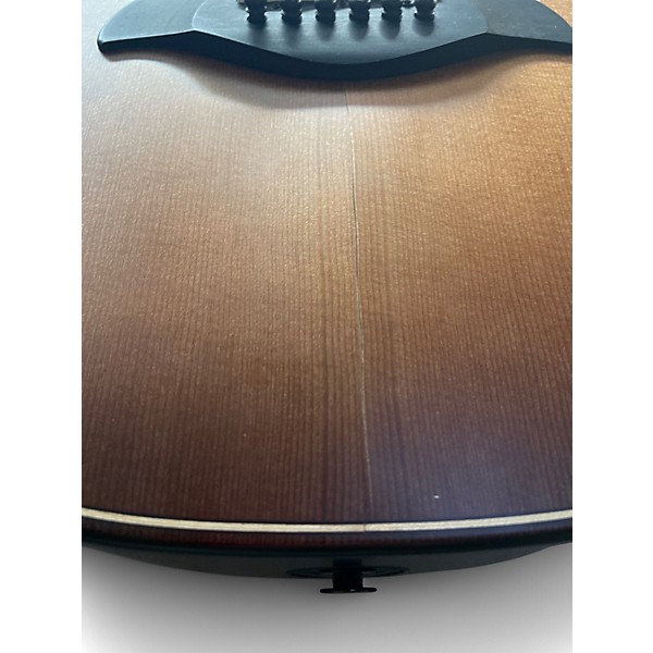 Used Taylor builder Edition 652Ce Honey Amber 12 String Acoustic Electric Guitar