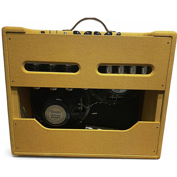 Used Fender 57 Custom Twin 40W 2x12 5E8-A Tube Guitar Combo Amp