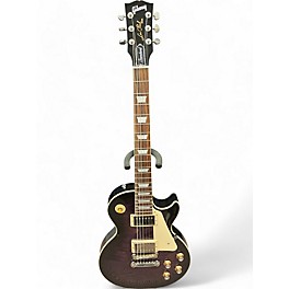 Used Gibson Used 2023 Gibson Les Paul Standard 1960S Neck Quilted Dark Purple Burst Solid Body Electric Guitar