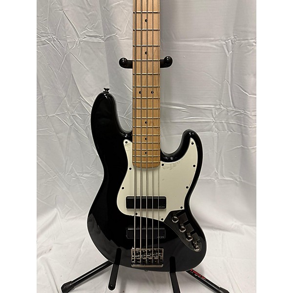 Used Squier Contemporary Active Jazz Bass HH V Electric Bass Guitar