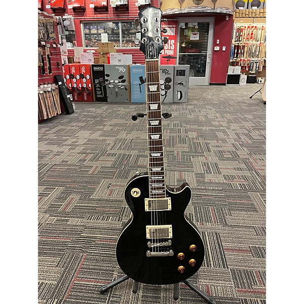 Used Epiphone Used Epiphone Les Paul Standard Black Solid Body Electric Guitar