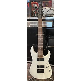 Used Ibanez Used Ibanez RG8 8 String White Solid Body Electric Guitar