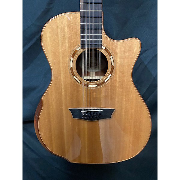 Used Washburn Used Washburn WCG15SCE12 12-String Natural 12 String Acoustic Electric Guitar