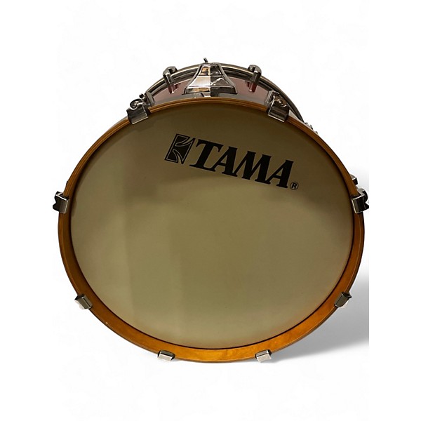 Used TAMA Used TAMA 4 piece Silverstar Transparent Red Burst Drum Kit