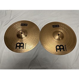 Used MEINL 14in MCS 14" HATS Cymbal