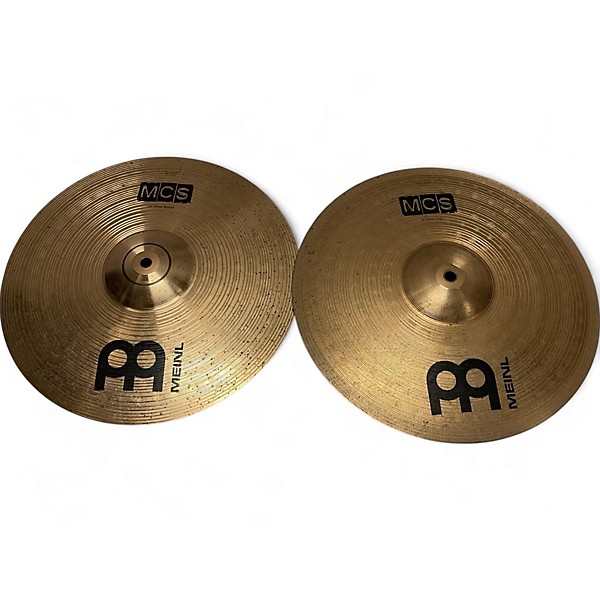 Used MEINL 14in MCS 14" HATS Cymbal