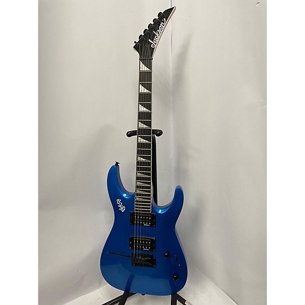 Used Jackson Used Jackson JS22 Dinky Blue Solid Body Electric Guitar