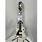 Used Epiphone Used Epiphone Les Paul Custom Left Handed Alpine White Electric Guitar thumbnail