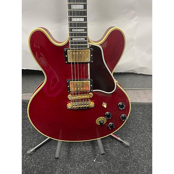 Used Gibson Used 1991 Gibson BB King Signature Lucille Cherry Red Hollow Body Electric Guitar