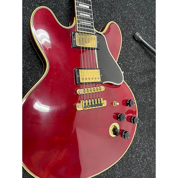 Used Gibson Used 1991 Gibson BB King Signature Lucille Cherry Red Hollow Body Electric Guitar