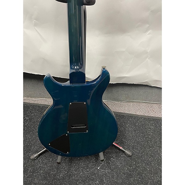 Used PRS Used PRS Santana III Teal Black Solid Body Electric Guitar