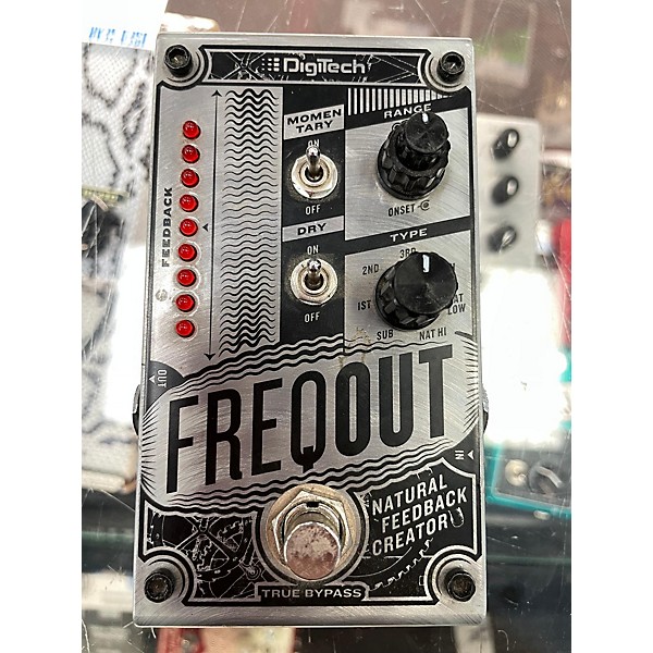 Used DigiTech FreqOut Frequency Dynamic Feedback Generator Effect Pedal