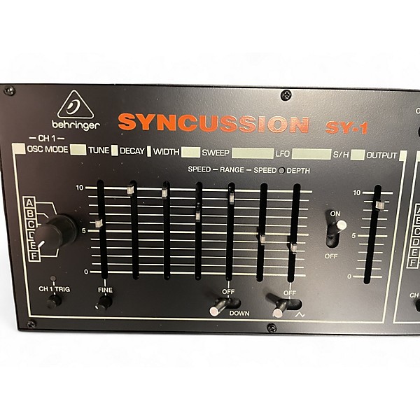 Used Behringer Used Behringer SYNCUSSION SY-1 Drum Machine