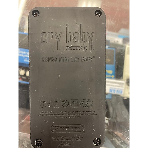 Used Dunlop CRYBABY MINI WAH Effect Pedal