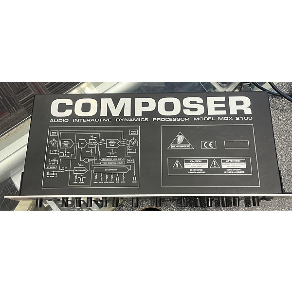 Used Behringer MDX 2100 Composer Channel Strip