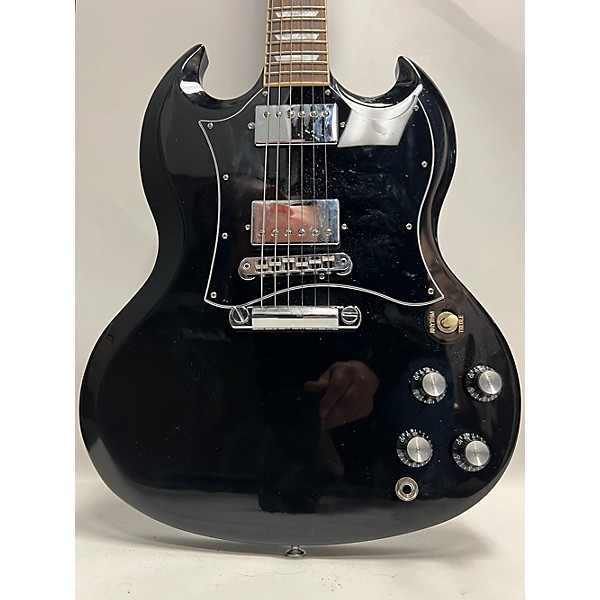 Used Gibson Used Gibson SG Standard Black Solid Body Electric Guitar