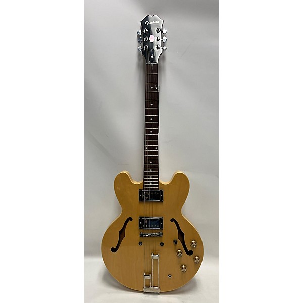 Used Epiphone Used Epiphone Dot Natural Hollow Body Electric Guitar