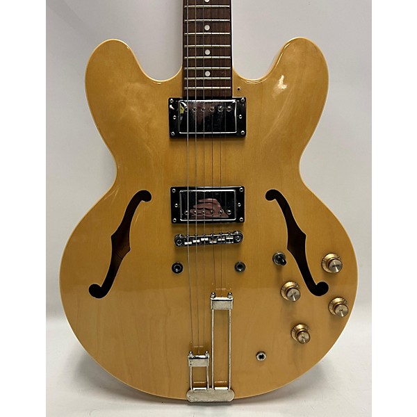 Used Epiphone Used Epiphone Dot Natural Hollow Body Electric Guitar