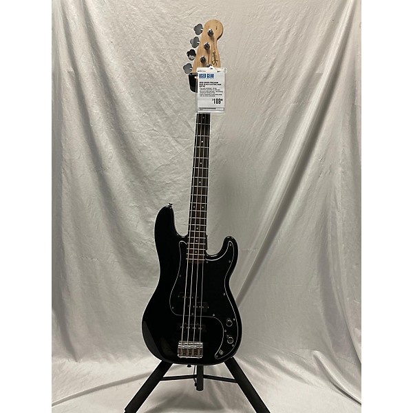 Used Squier Used Squier Precision Bass Black Electric Bass Guitar