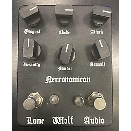 Used Lone Wolf Audio Used Lone Wolf Audio NECRONOMICON Effect Pedal