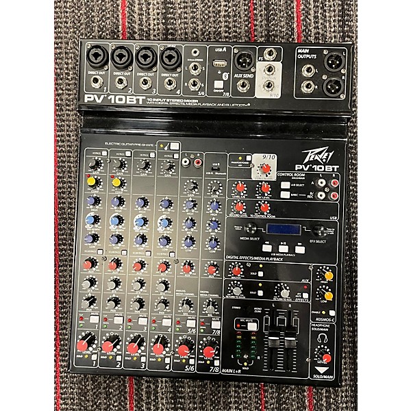 Used Peavey Pv10bt Powered Mixer