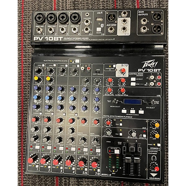 Used Peavey Pv10bt Powered Mixer