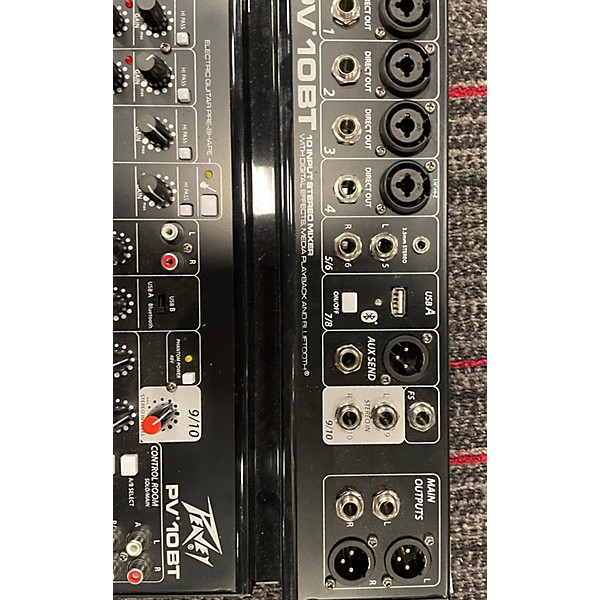 Used Peavey Pv10bt Powered Mixer