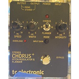 Used TC Electronic PITCH MODULATOR CHORUS FLANGER Effect Processor