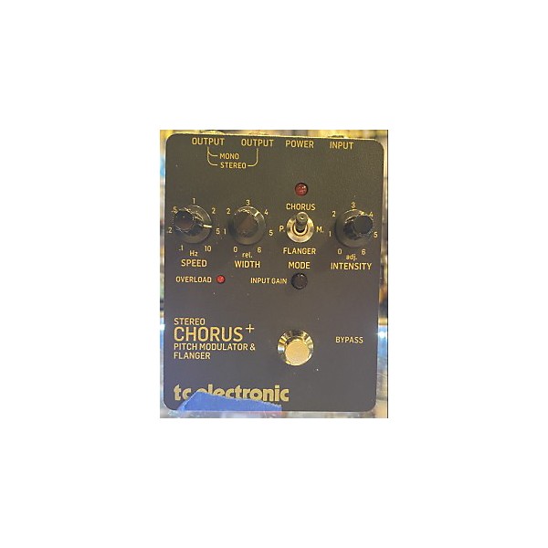 Used TC Electronic PITCH MODULATOR CHORUS FLANGER Effect Processor