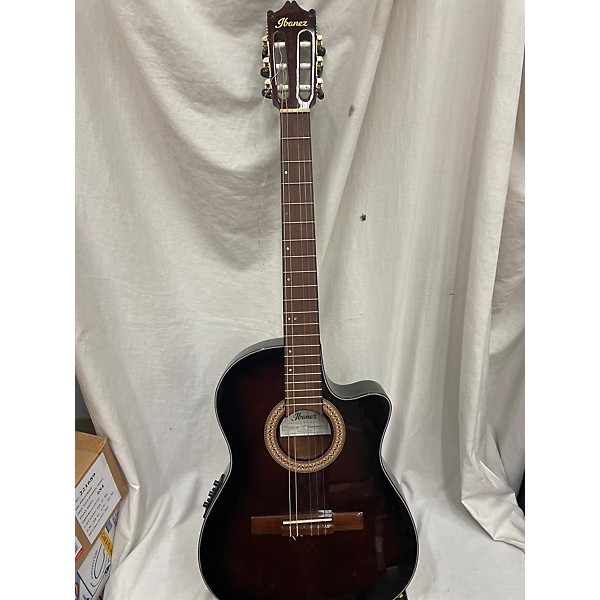 Used Ibanez Used Ibanez Ga35tce Mahogany Classical Acoustic Electric Guitar