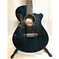 Used Breedlove Used Breedlove Rainforest S Concert BGCE Blue Acoustic Electric Guitar