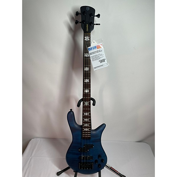 Used Spector Used Spector Euro 4LX Blue Electric Bass Guitar