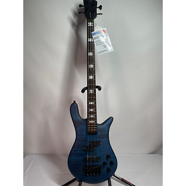 Used Spector Used Spector Euro 4LX Blue Electric Bass Guitar