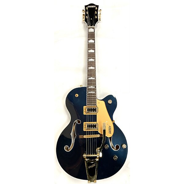 Used Gretsch Guitars Used Gretsch Guitars G5427TG Midnight Blue Hollow Body Electric Guitar