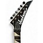 Used Jackson Used Jackson JS34Q Dinky Black and Silver Solid Body Electric Guitar