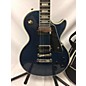 Used Epiphone Used Epiphone Les Paul Custom QUILT BLUE Solid Body Electric Guitar