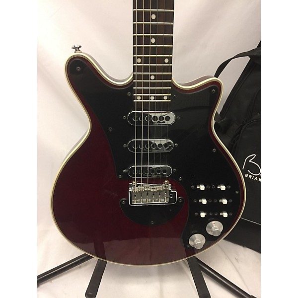 Used Brian May Guitars Used Brian May Guitars BMW Red Solid Body Electric Guitar